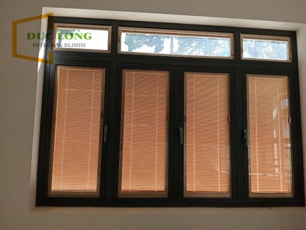 Rèm Trong Kính Hộp RTK09 - Màu VÀNG - Ảnh 2