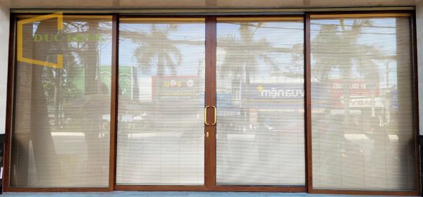 Rèm Trong Kính Hộp RTK07 - Màu VÀNG