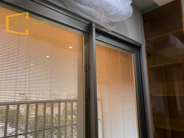 Rèm Trong Kính Hộp RTK17 - Màu VÀNG - Ảnh 3