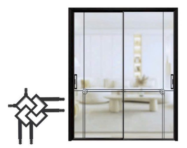 Mẫu Kính Hộp Hoa Văn Đen 10x15mm - KHHV24 - Ảnh 11